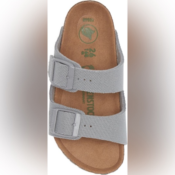 Birkenstock Kids' Arizona Canvas Slide Sandal Size 33 - Picture 3 of 6